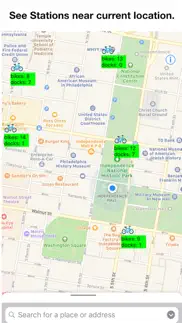 bike stations philadelphia iphone screenshot 1