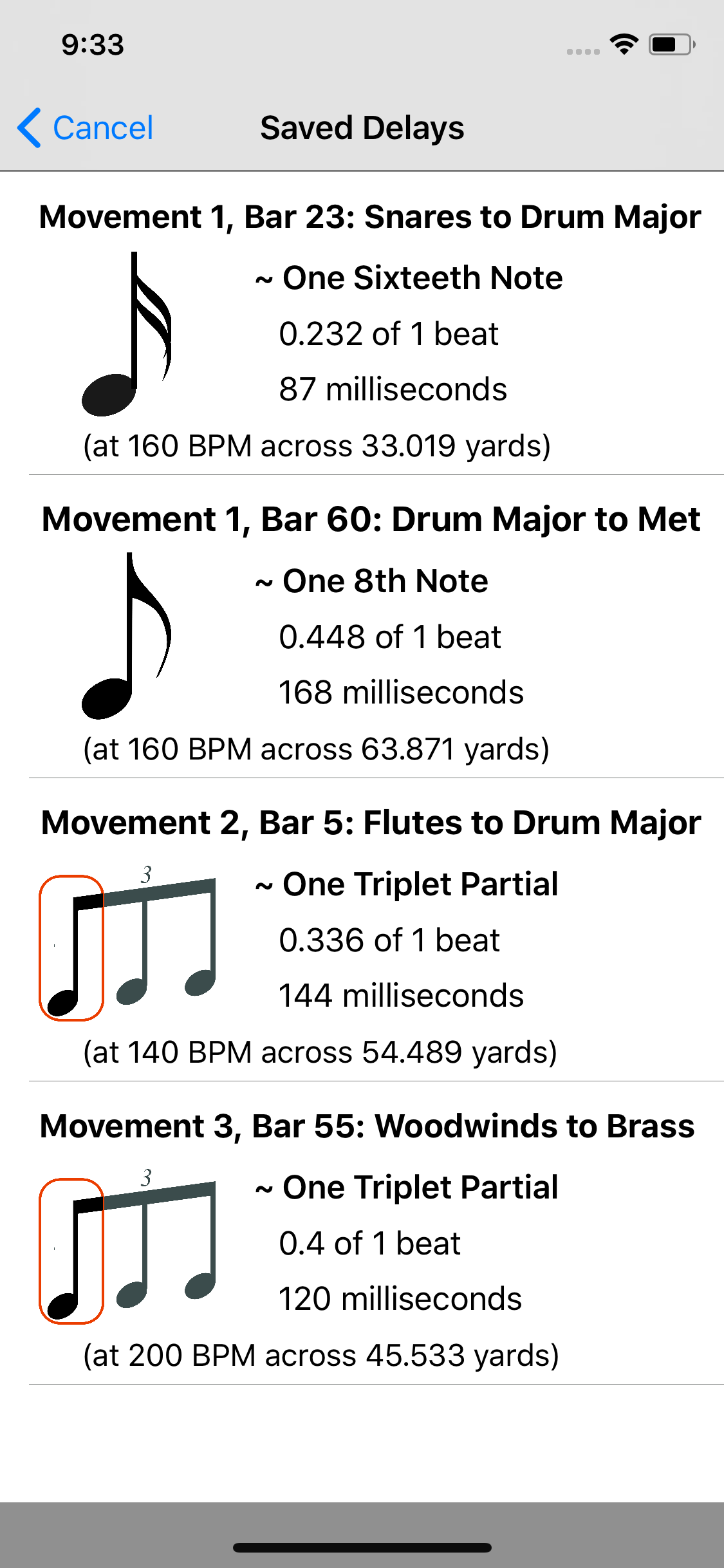 Marching Band Sound Delay screenshot 5