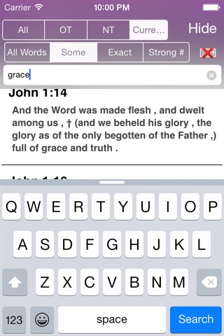 Touch Bible: KJV+ Concordance screenshot 2