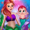 Little Mermaid Cute Baby Care