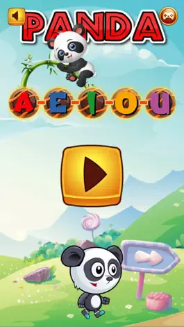 Game screenshot Маленькая Панда Поиск Слова гласная Буква mod apk