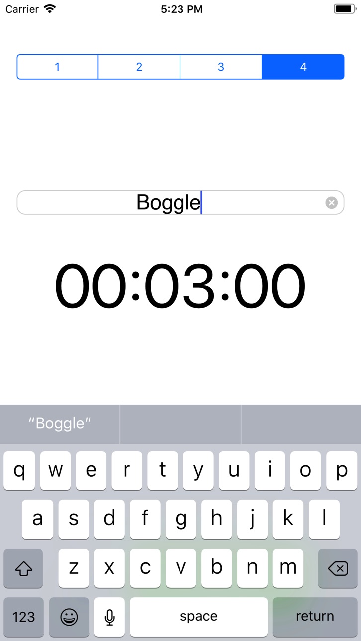iPhone screenshot