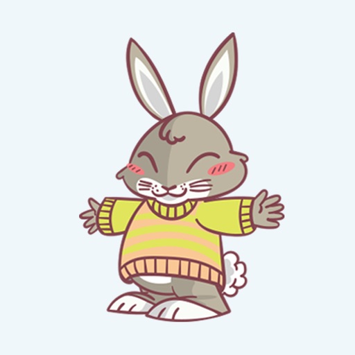 Bunny Rabbit Stickers iOS App