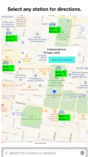 bike stations philadelphia iphone screenshot 2