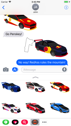 V8 Bathurst Supercars Stickers screenshot 1