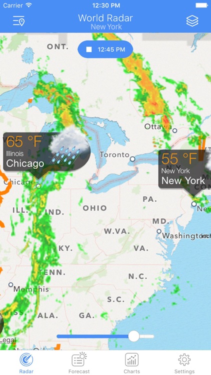 NOAA World Radar – Rain, Hurricanes & Weather screenshot-0