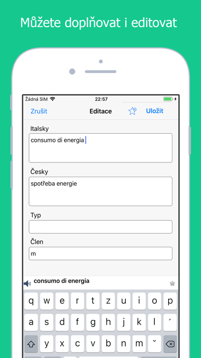 How to cancel & delete Italsko-český slovník from iphone & ipad 1