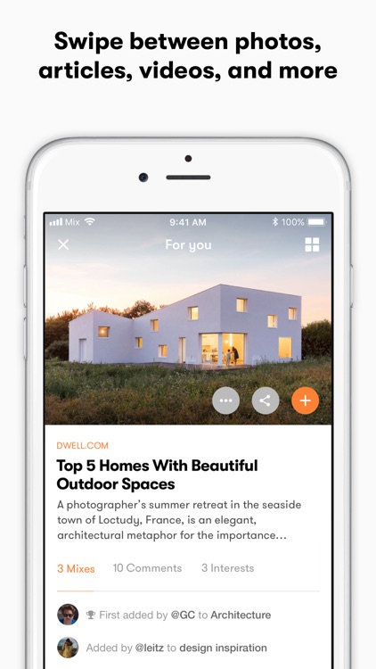 Mix - Discover, Collect, Share