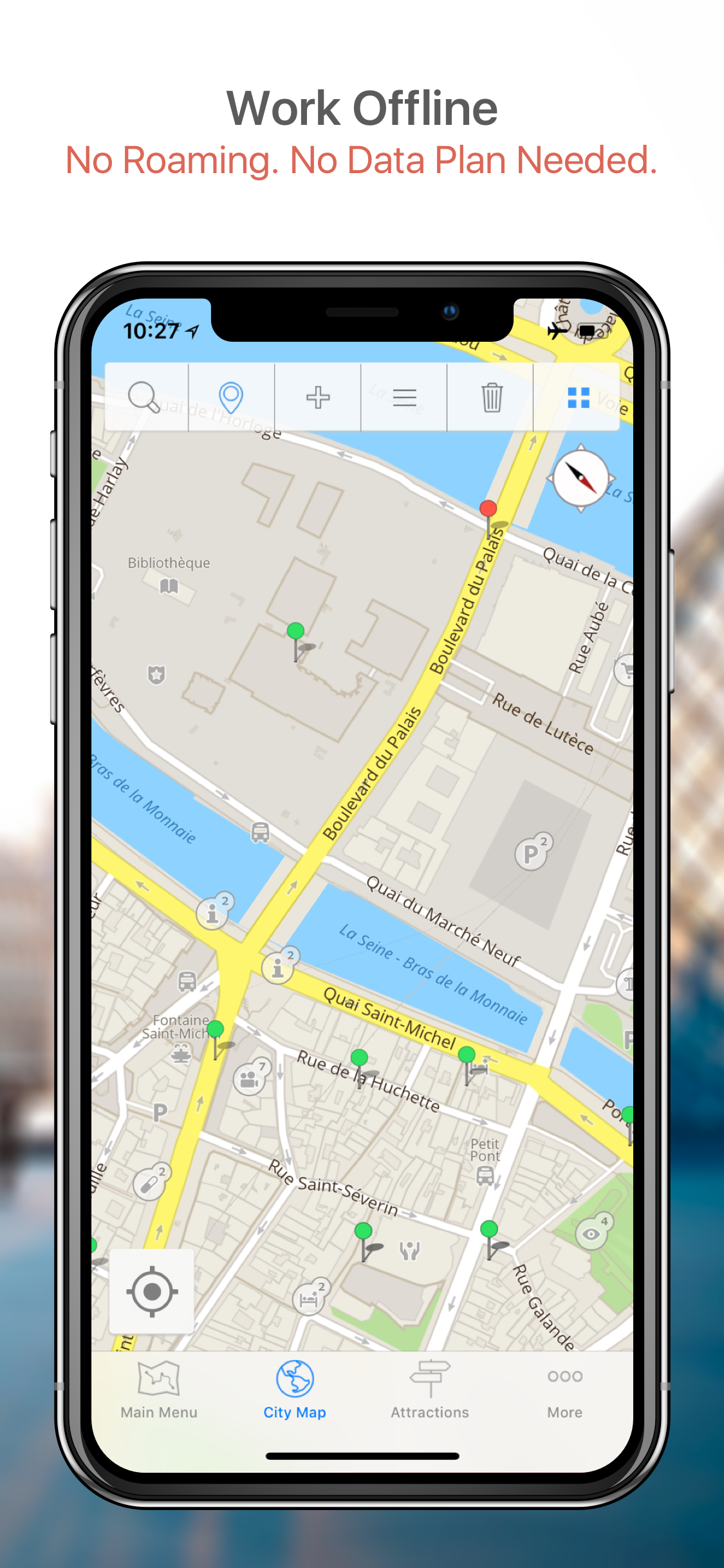 Karachi Map and Walks screenshot 2