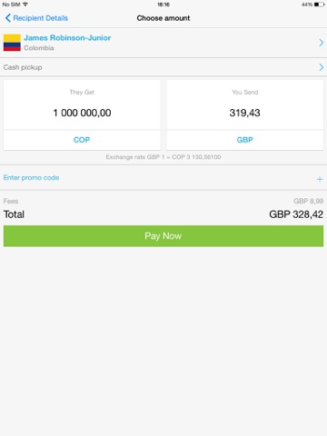 WorldRemit Money Transfer screenshot 3