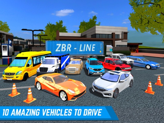 Shopping Zone City Driver iPad app afbeelding 5