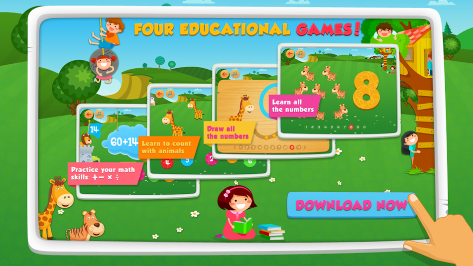 #5. Math Games: Learn 123 Numbers (iOS) 由: Raymond NG