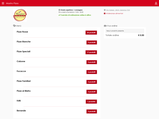 Screenshot #5 pour Mastro Pizza Saronno