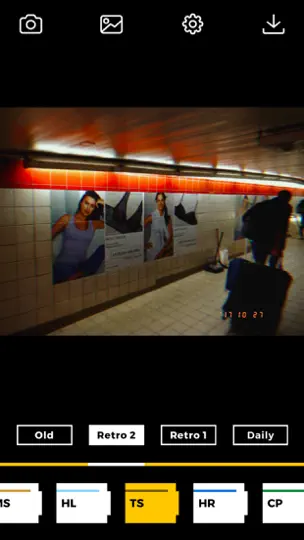 Скриншот Filmlike New York на iPhone 8
