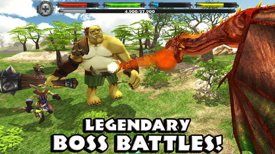 #3. World of Dragons: 3D Simulator (iOS) 由: Gluten Free Games