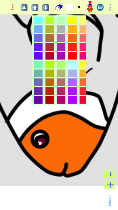 Screenshot #2 pour Coloring Book Fish Aquarium