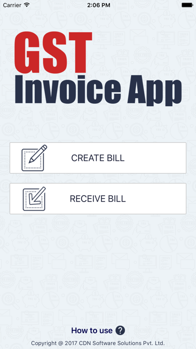 Screenshot #1 pour GST Invoice App