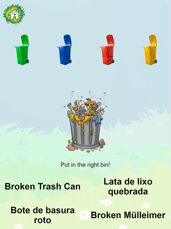 Recycling Garbage Truck Games iPad screenshot