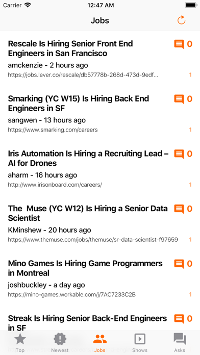 Screenshot #3 pour YC News - HN Client