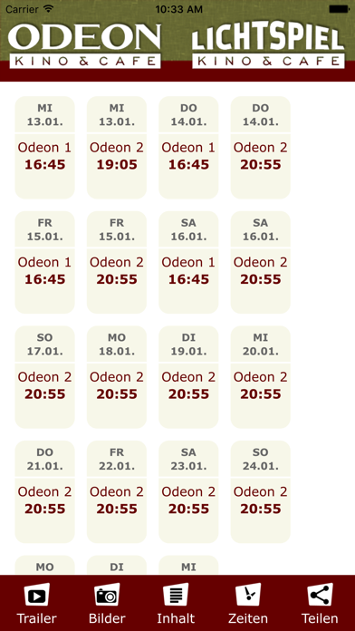 How to cancel & delete Lichtspiel/Odeon Kino Bamberg from iphone & ipad 3