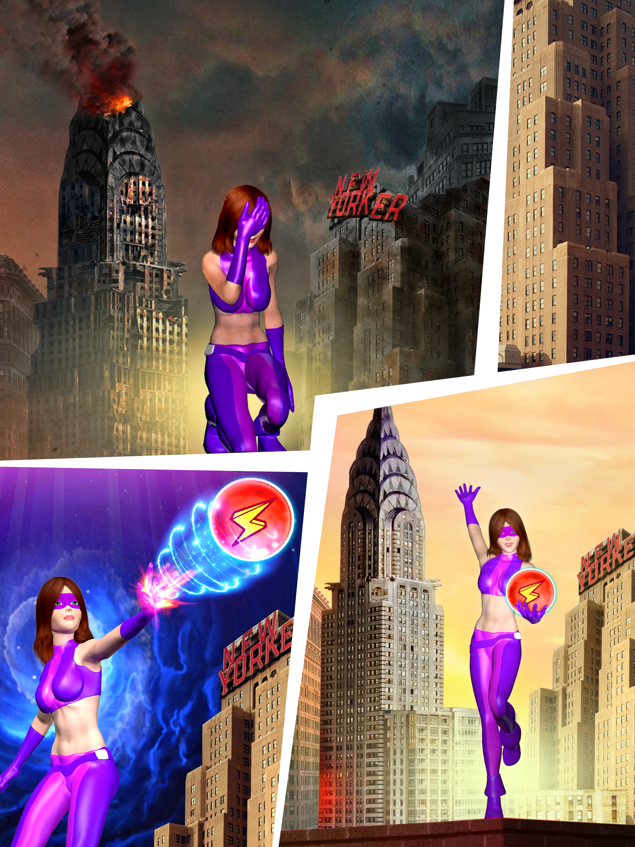 Bubble Girl Superhero screenshot 9