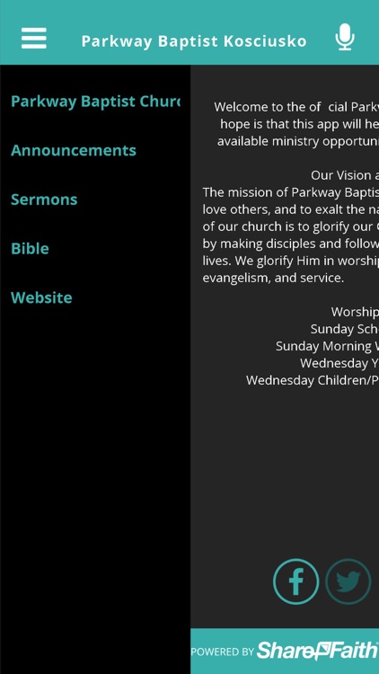 Parkway Baptist Kosciusko screenshot-3