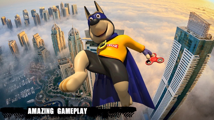 Flying Dog Hero Crime City screenshot-4