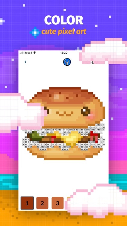 Color Book: Cute Pixel Art App