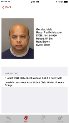 Sex Offenders Search screenshot 3
