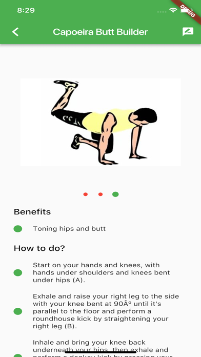 Whole Body Exercises iPhone screenshot