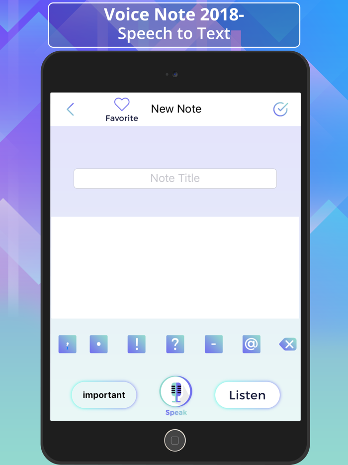 Voice Notes - Secure Notes