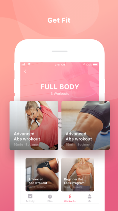 Women Fitness - Female Workout screenshot 4