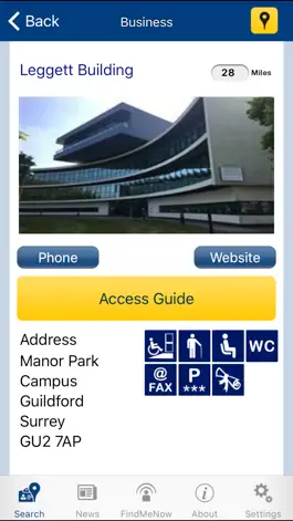 Game screenshot AccessAble – Uni of Surrey hack