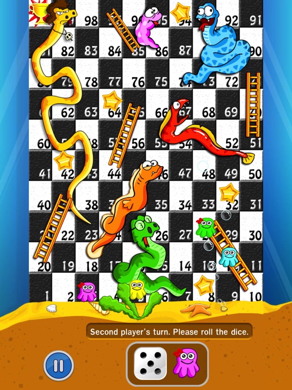 Screenshot #5 pour Snakes & Ladders - Multiplayer