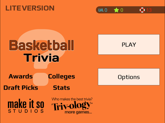 Screenshot #6 pour US Basketball Trivia