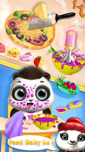Panda Lu Baby Bear Care 2 - No Ads screenshot 5