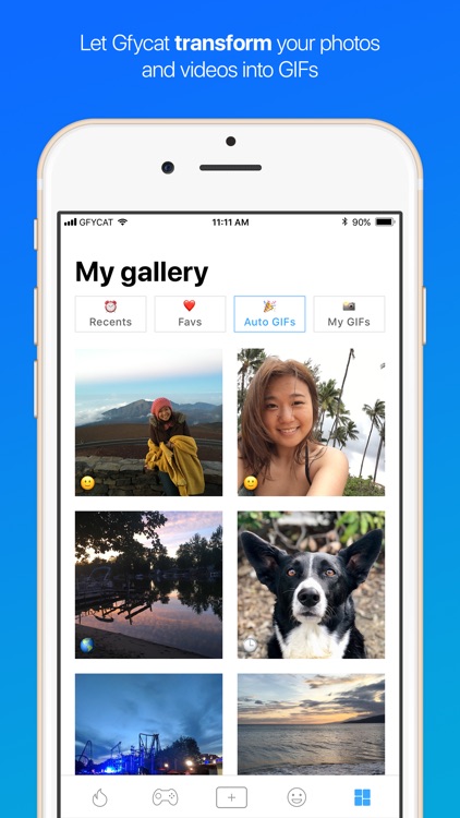 Gfycat: GIFs, stickers & memes screenshot-3