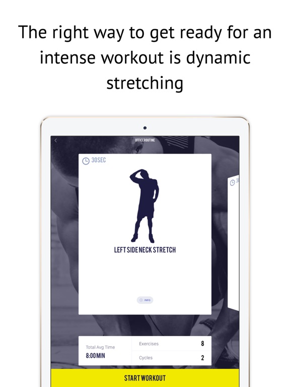 Stretching & Warm Up Routines screenshot 3