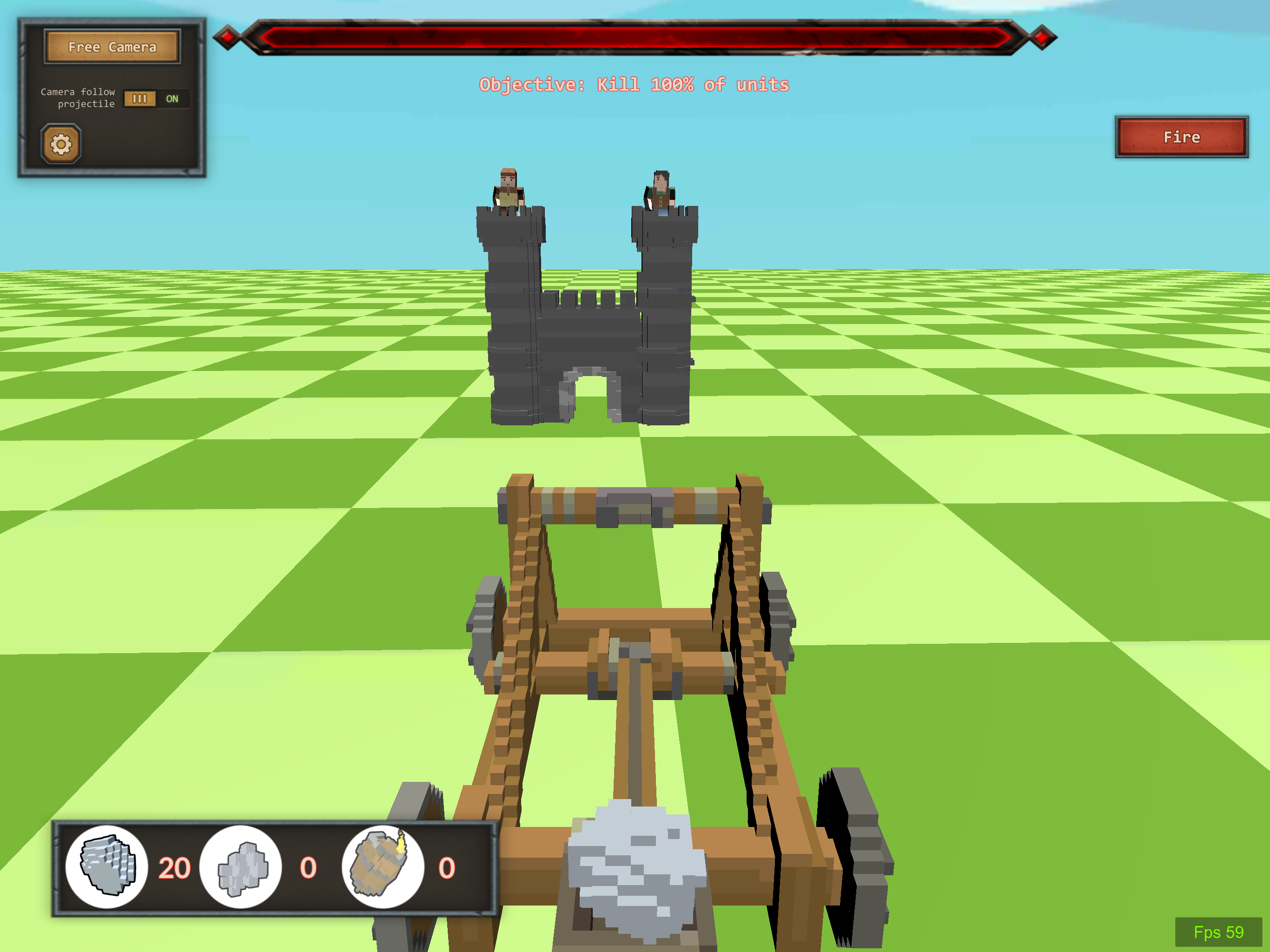 Voxel Fortress Architect screenshot 8
