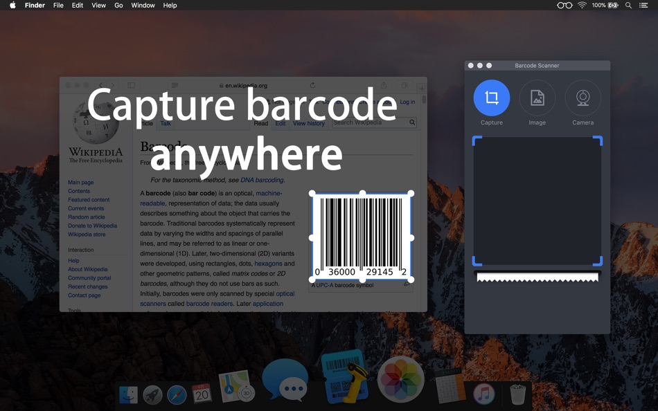 #2. Barcode scanner and reader (macOS) 由: 纪伟 韩