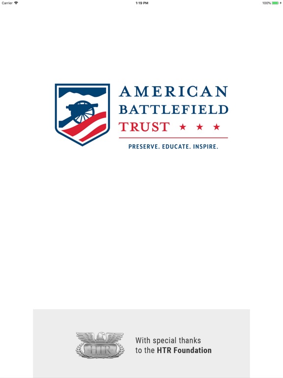 iPad Image of Civil War Battle Maps