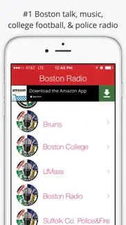 boston gameday radio for patriots red sox celtics iphone screenshot 3