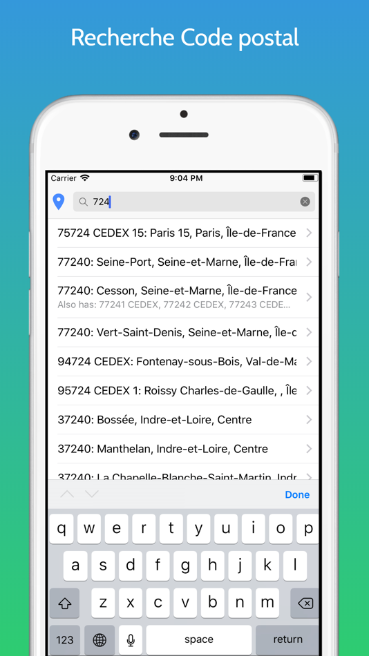 #3. Code postal France (iOS) 由: ZTech Pty Ltd