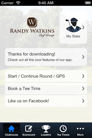 Randy Watkins Golf screenshot 2