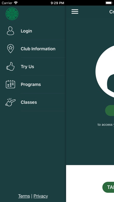 CCRC Tennis Mobile App screenshot 2