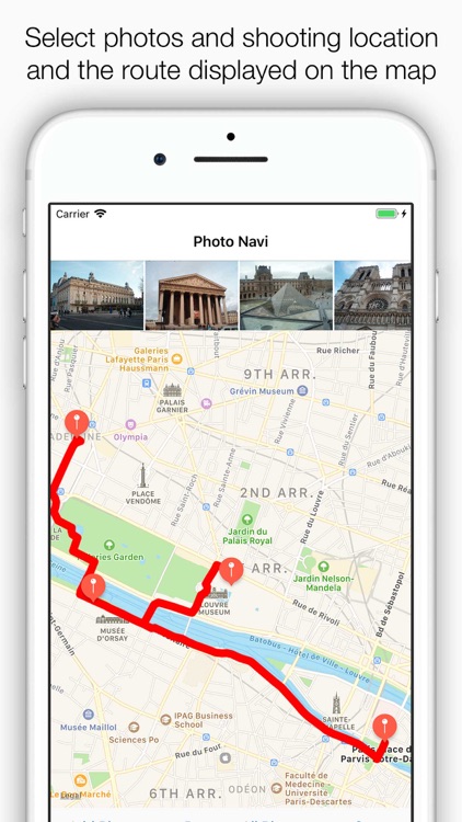 PhotoNavi - Photo Route Finder