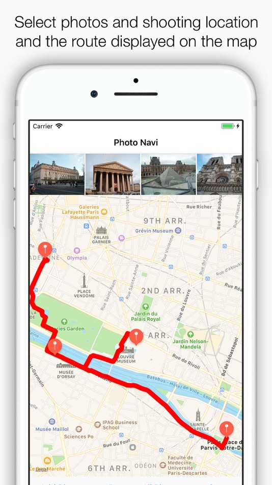 PhotoNavi - Photo Route Finder - 1.2 - (iOS)