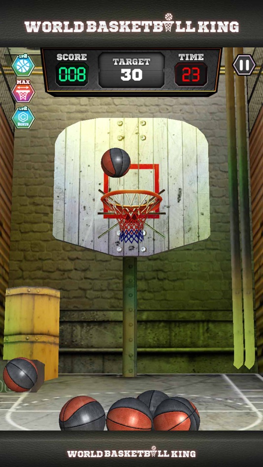 #4. World Basketball King (iOS) 由: MOBIRIX