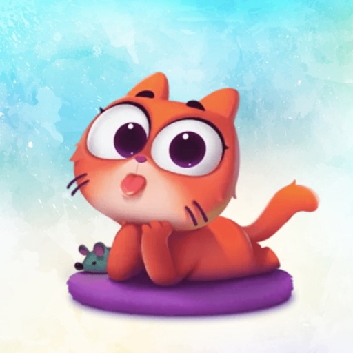 Kitten Taffy! Stickers icon