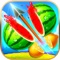 An addictive arcade game with beautiful scenery and fruits